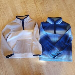 2 OshKosh B’gosh quarter-zip Microfleece pullover Size 6